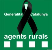 Minut de silenci en homenatge als dos Agents Rurals assassinats