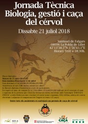 Jornada Tècnica biologia, gestió i caça del cérvol