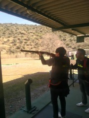 Gran acollida del primer curs d’iniciació al tir al plat en la modalitat de Compak