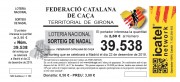 Enguany ´ens la juguem´ al número 39538 de la Loteria de Nadal