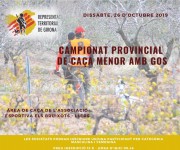 El proper 26 d’octubre Campionat Provincial de Caça Menor amb gos