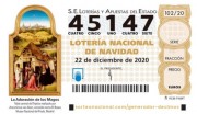 Nota informativa Loteria de Nadal 22 de desembre 2020