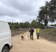 Rafael Olmo i Mireia Banús guanyen el campionat de caça menor amb gos