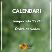 Ordre de vedes 22 - 23