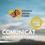 comunicat cabirols 25