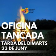 Oficina tancada